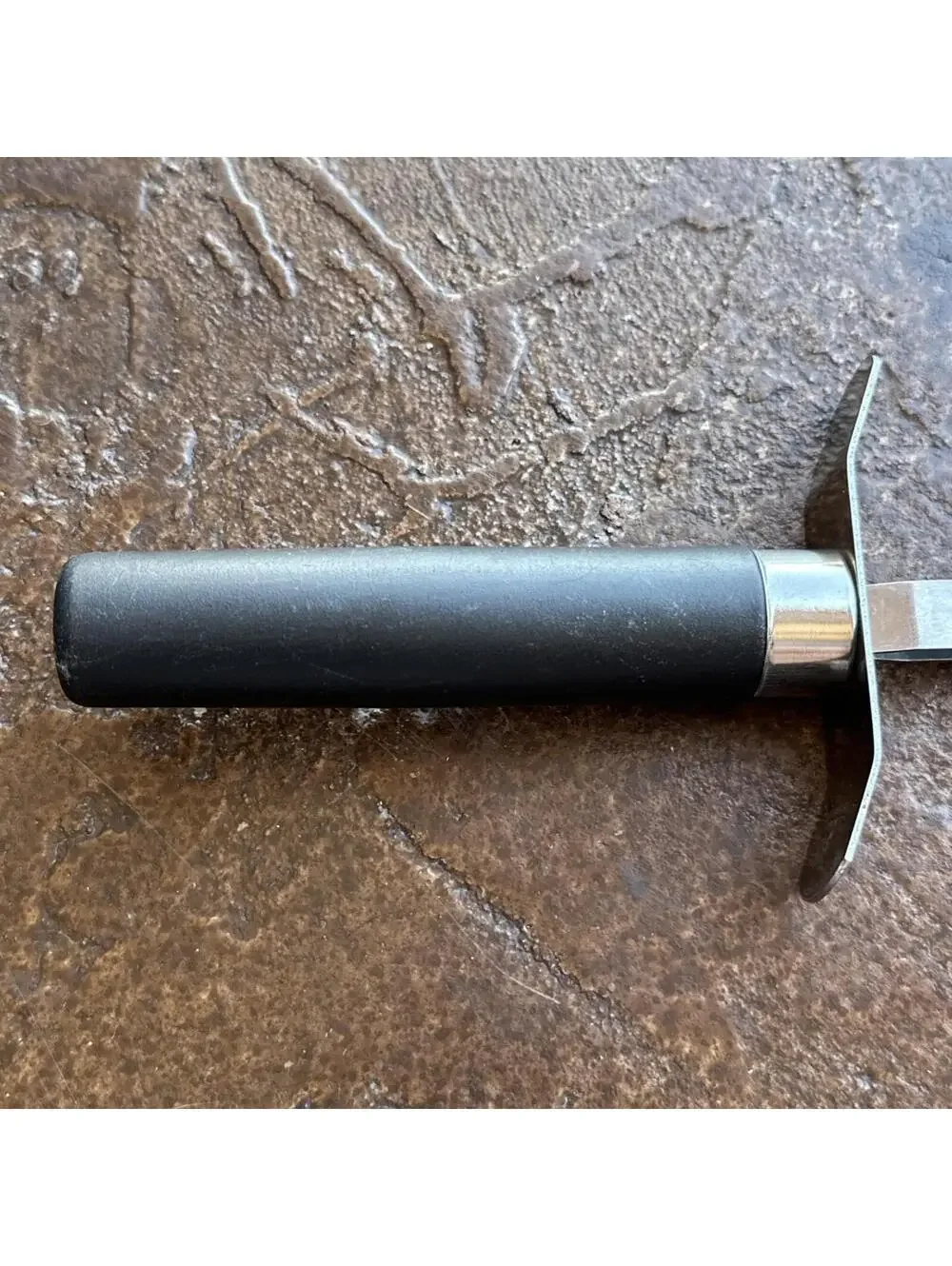 Pampered Chef Pizza Cutter Stainless Steel with Blade Cover - Retired